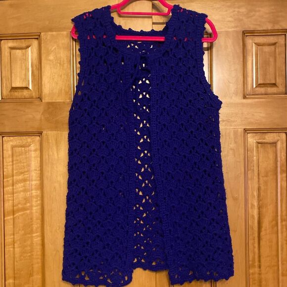Crochet handmade cardigan - Picture 2 of 4